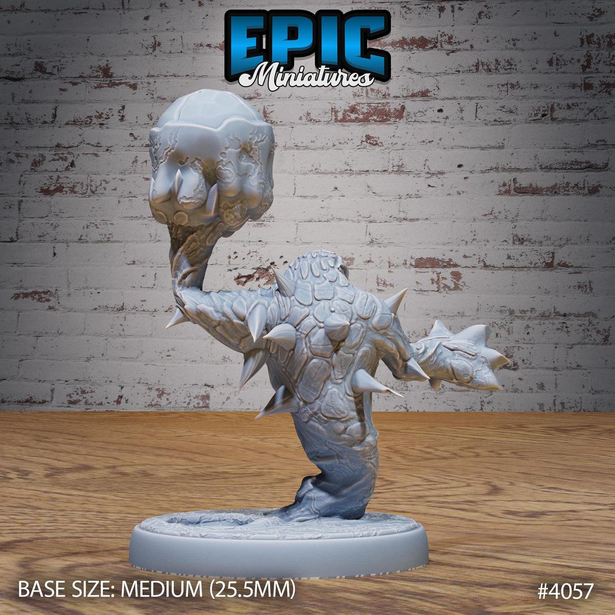 Magma Spawn Option #4057 back DND miniature Elemental Lands 16k resin