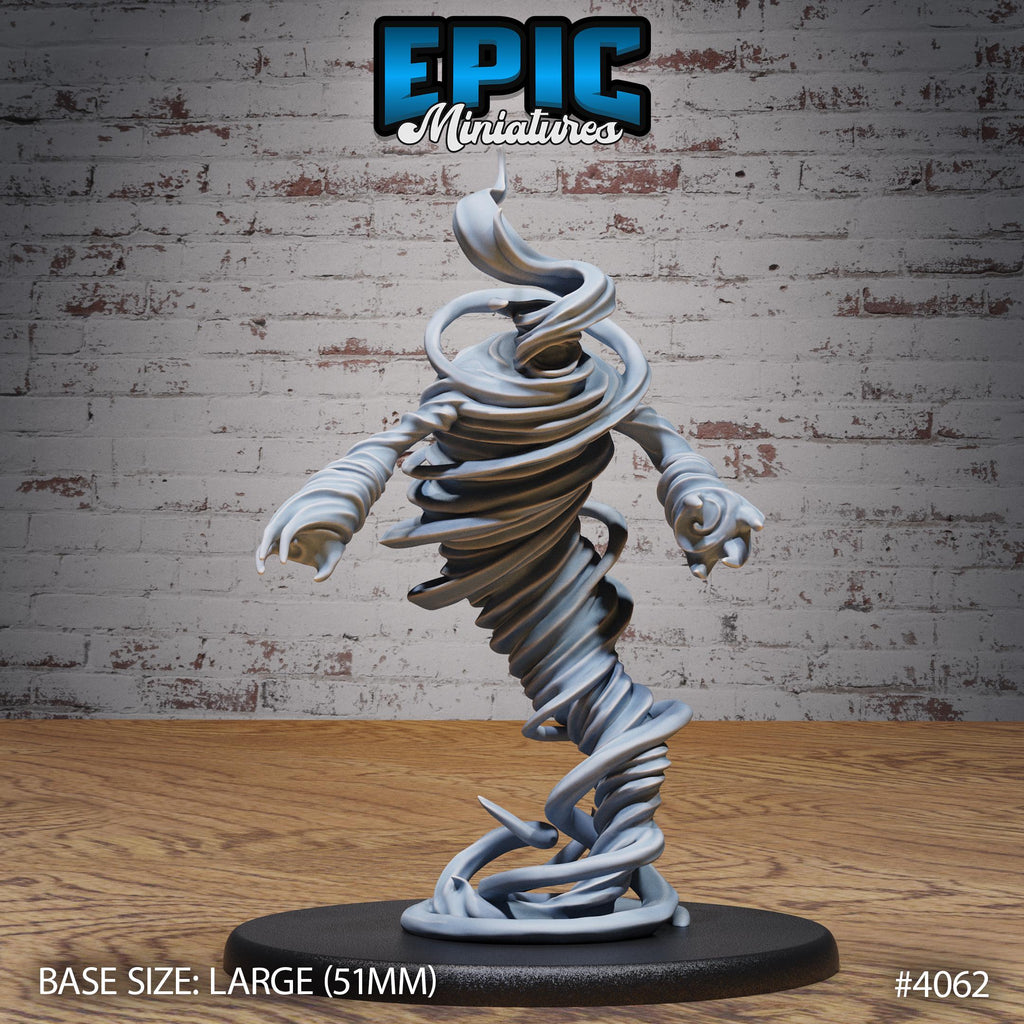 Elemental Air Option #4062 front DND miniature Elemental Lands 16k resin