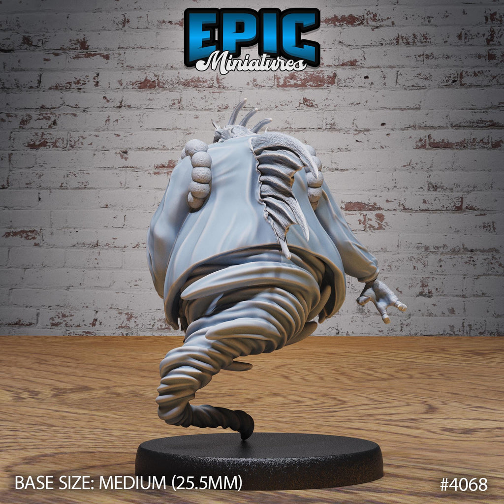 Marid Classic Option #4068 back DND miniature Elemental Lands 16k resin