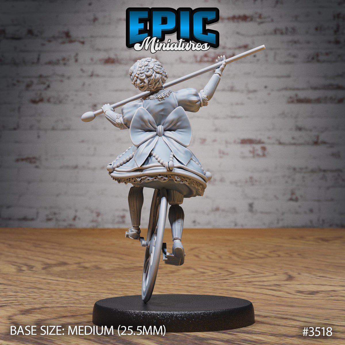 Living Doll Option #3518 back DND miniature Nightsky Carnival 16k resin
