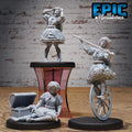 Living Doll Set of 3 DND miniatures group photo Nightsky Carnival