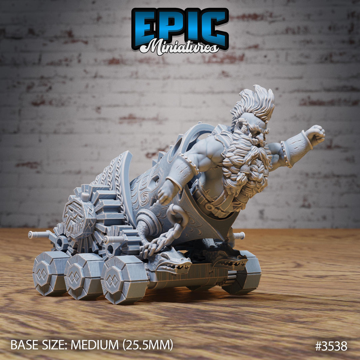 Cannon Dwarf Option #3538 front DND miniature Nightsky Carnival 16k resin