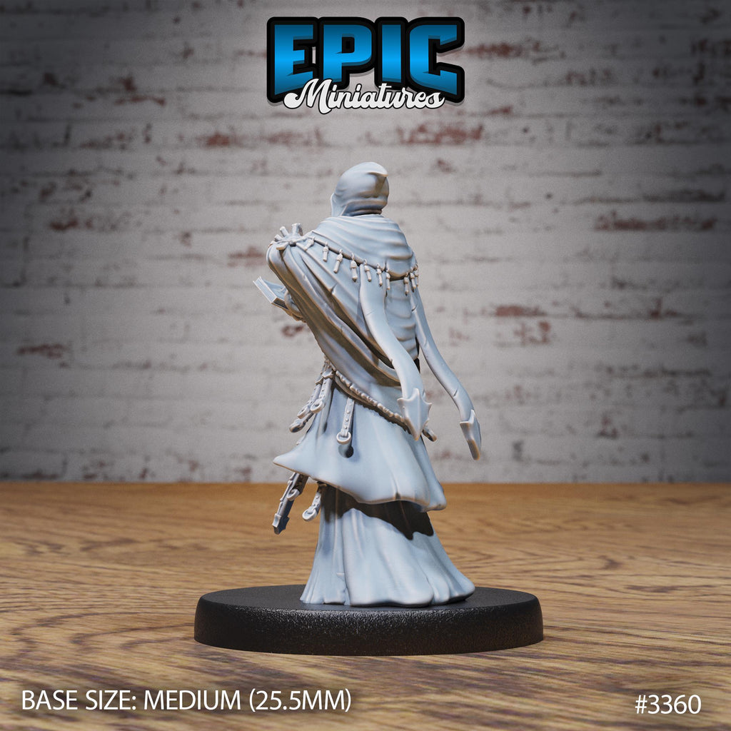 Mind Eater Lich Option #3360 back DND miniature Planar Adventure 16k resin