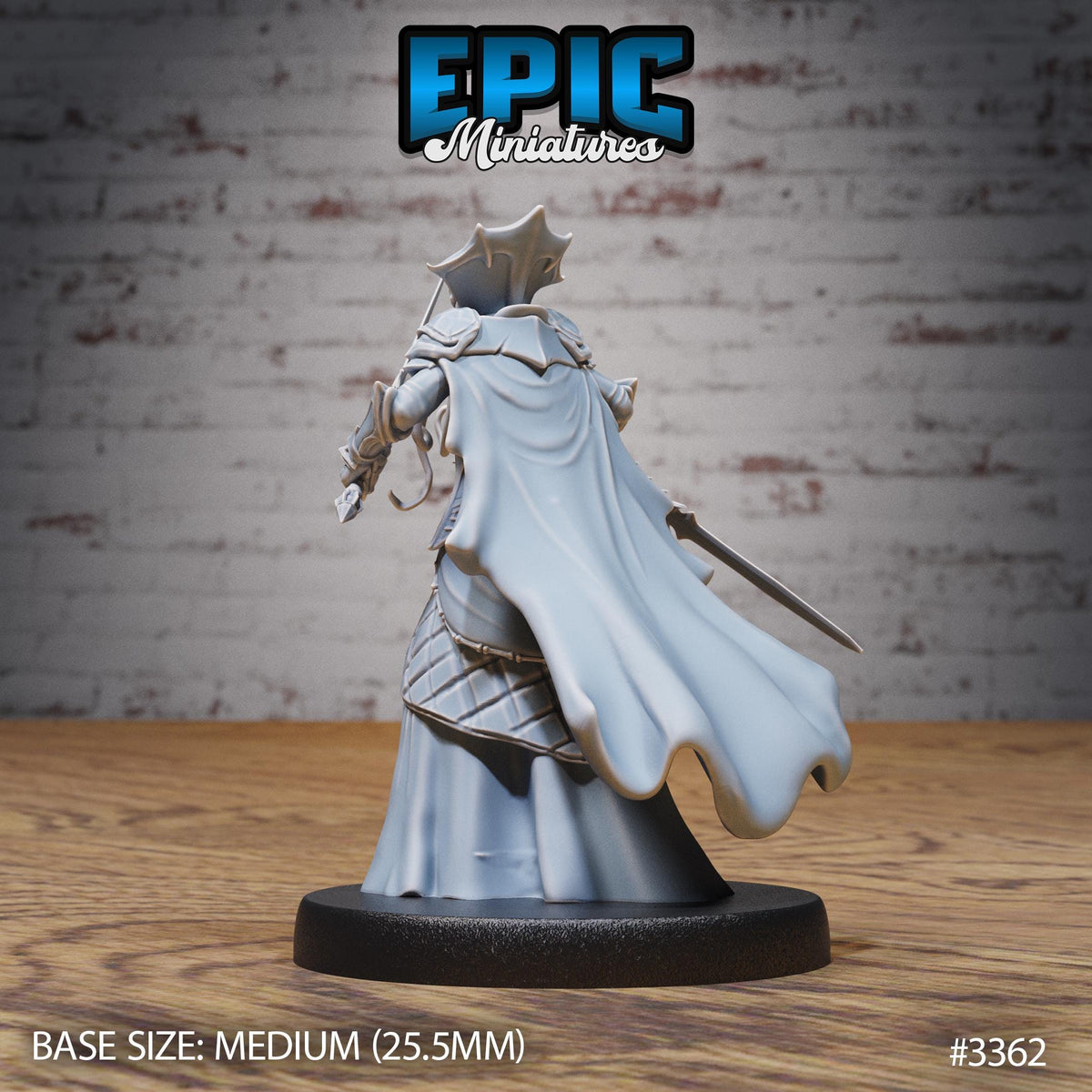 Mind Eater Classic Option #3362 back DND miniature Planar Adventure 16k resin
