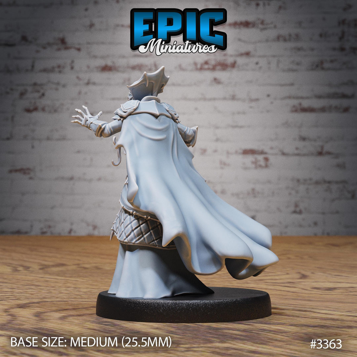 Mind Eater Classic Option #3363 back DND miniature Planar Adventure 16k resin