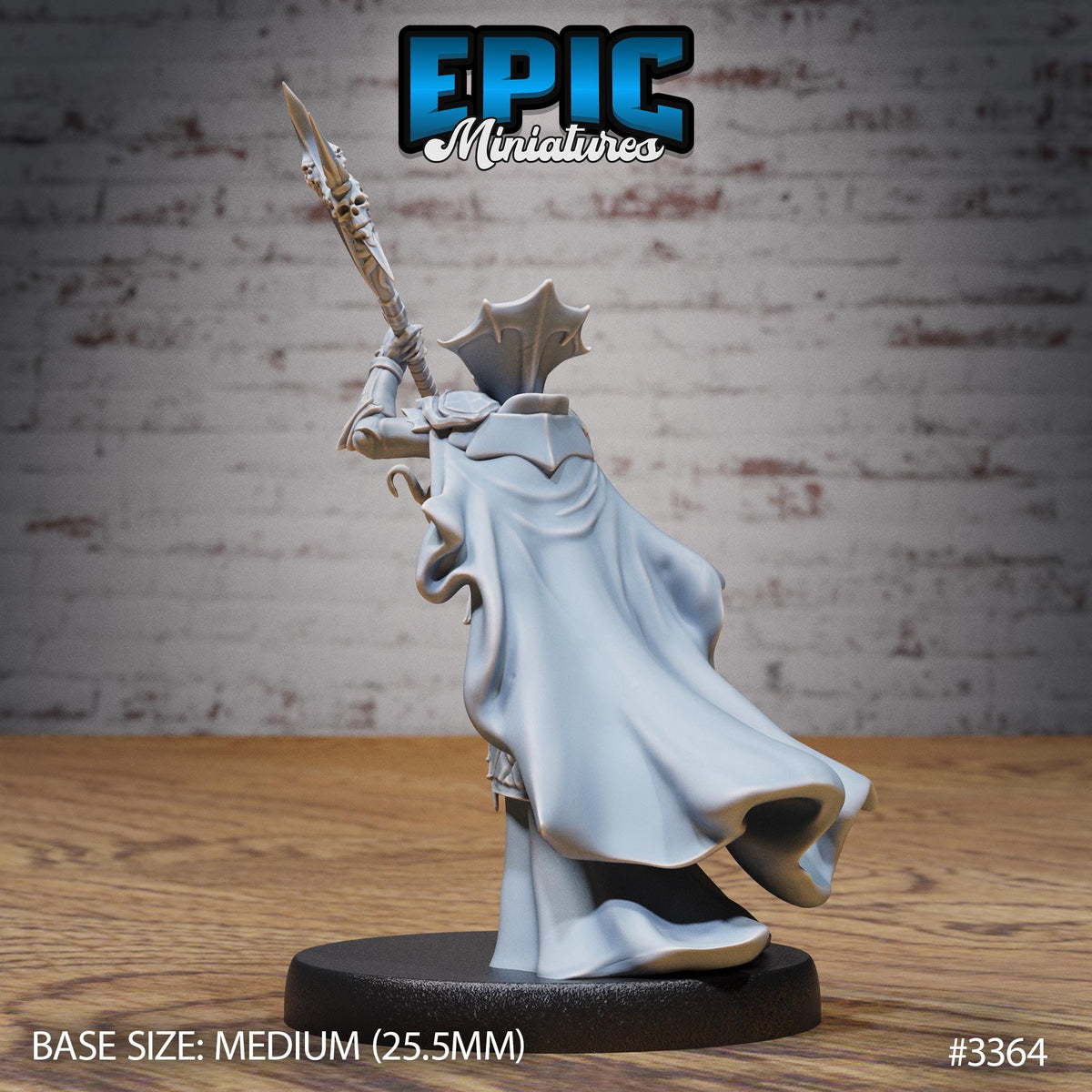 Mind Eater Classic Option #3364 back DND miniature Planar Adventure 16k resin