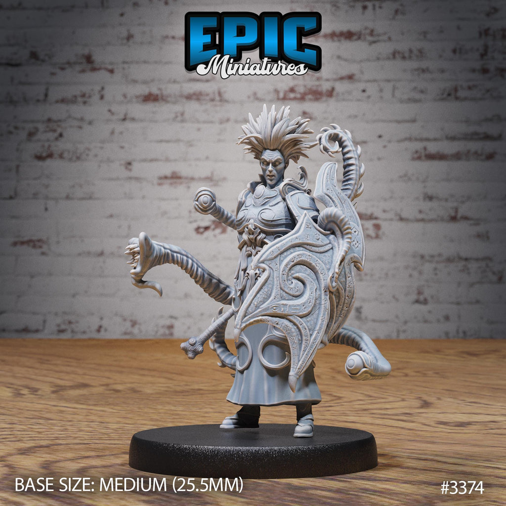 Planar Parasite Host Option #3374 front DND miniature Planar Adventure 16k resin