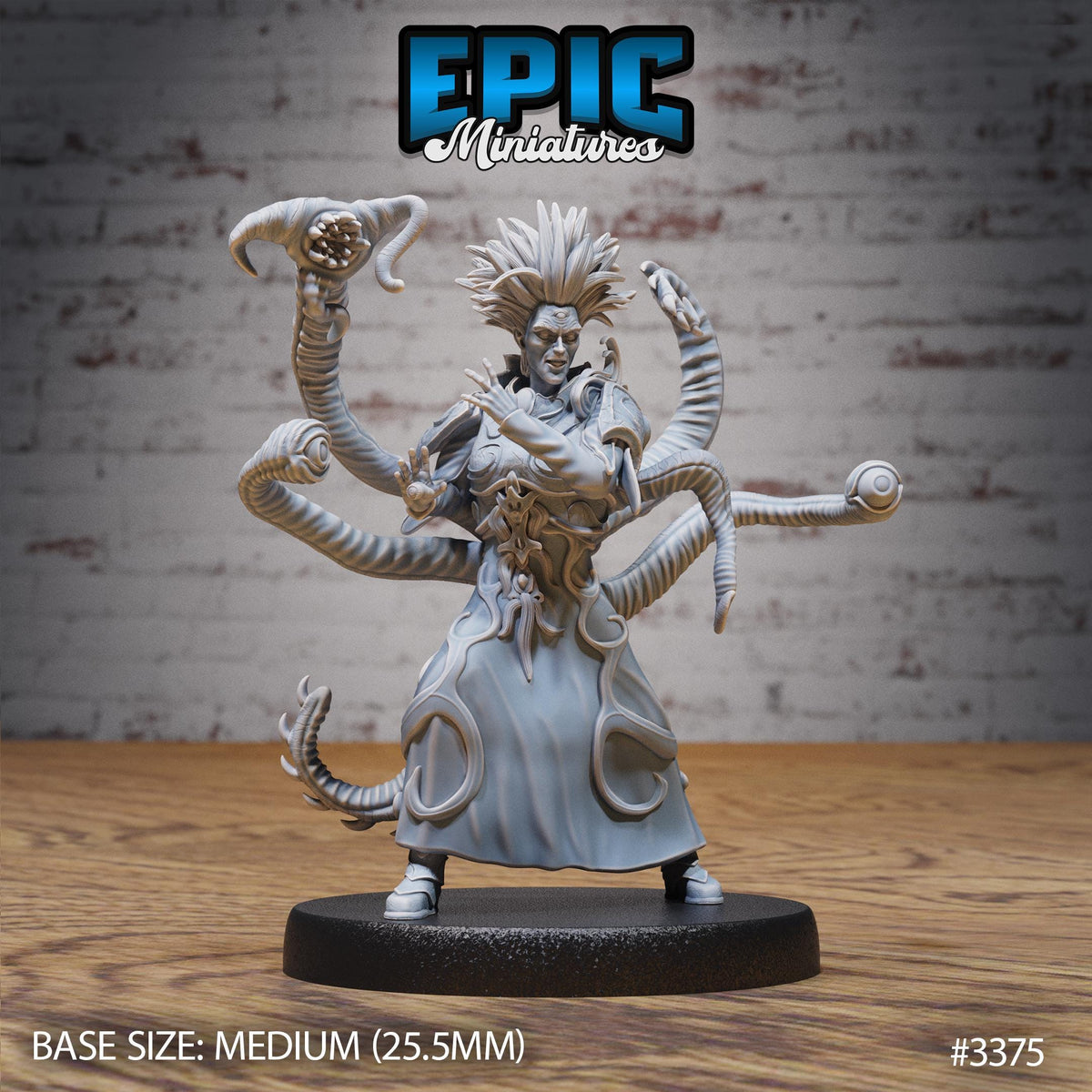 Planar Parasite Host Option #3375 front DND miniature Planar Adventure 16k resin