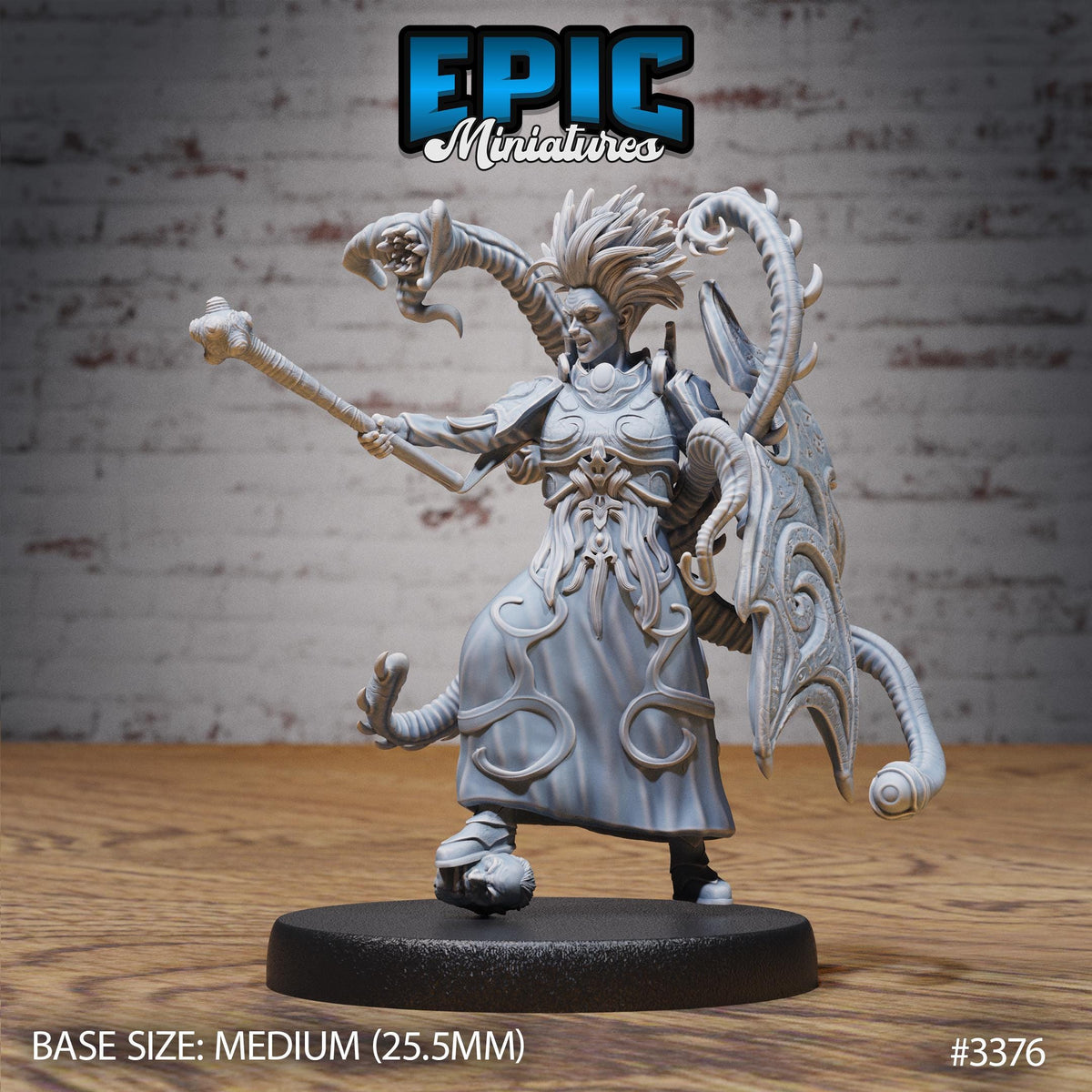 Planar Parasite Host Option #3376 front DND miniature Planar Adventure 16k resin