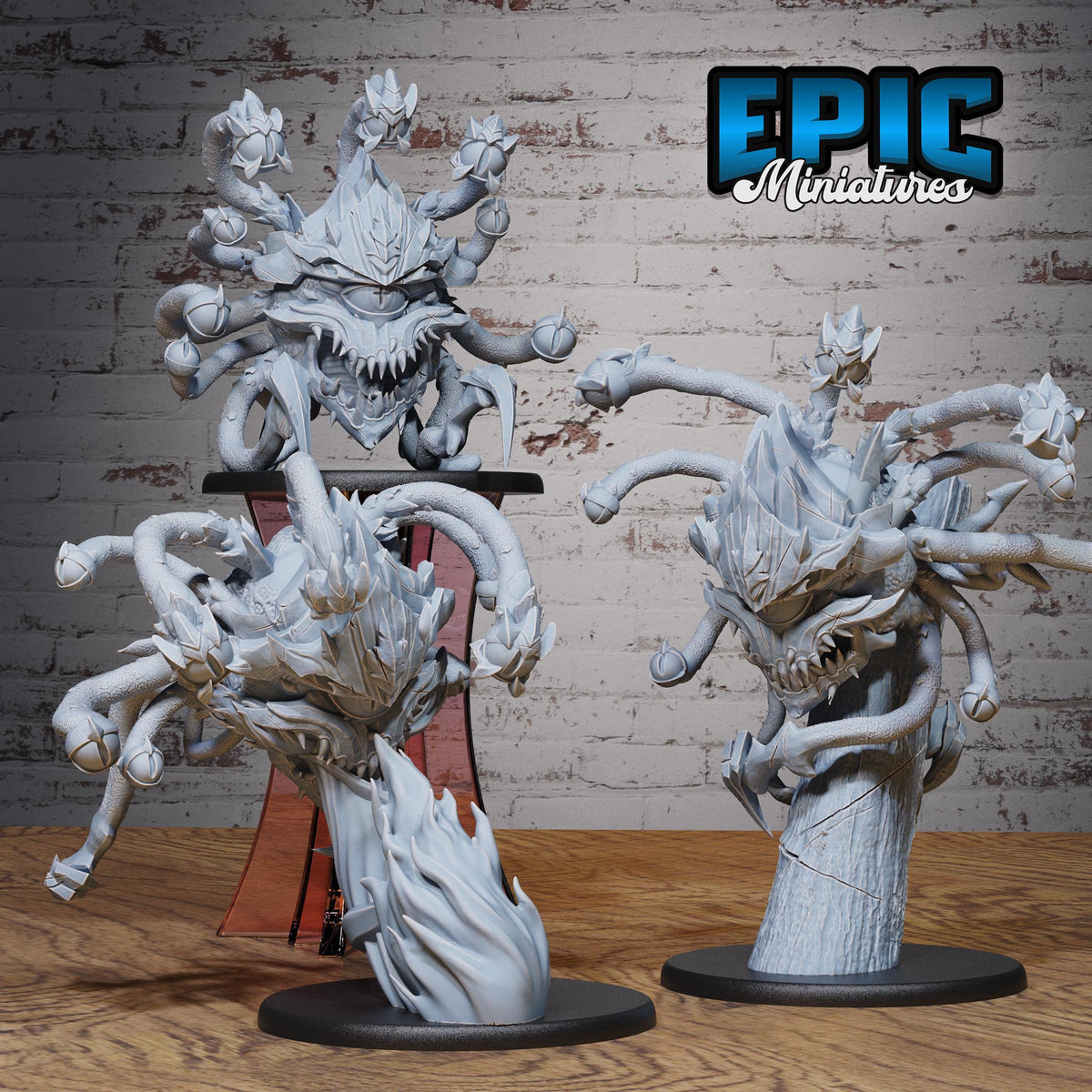 Eye Tyrant Astral Sentry Set of 3 DND miniatures group photo Planar Adventure
