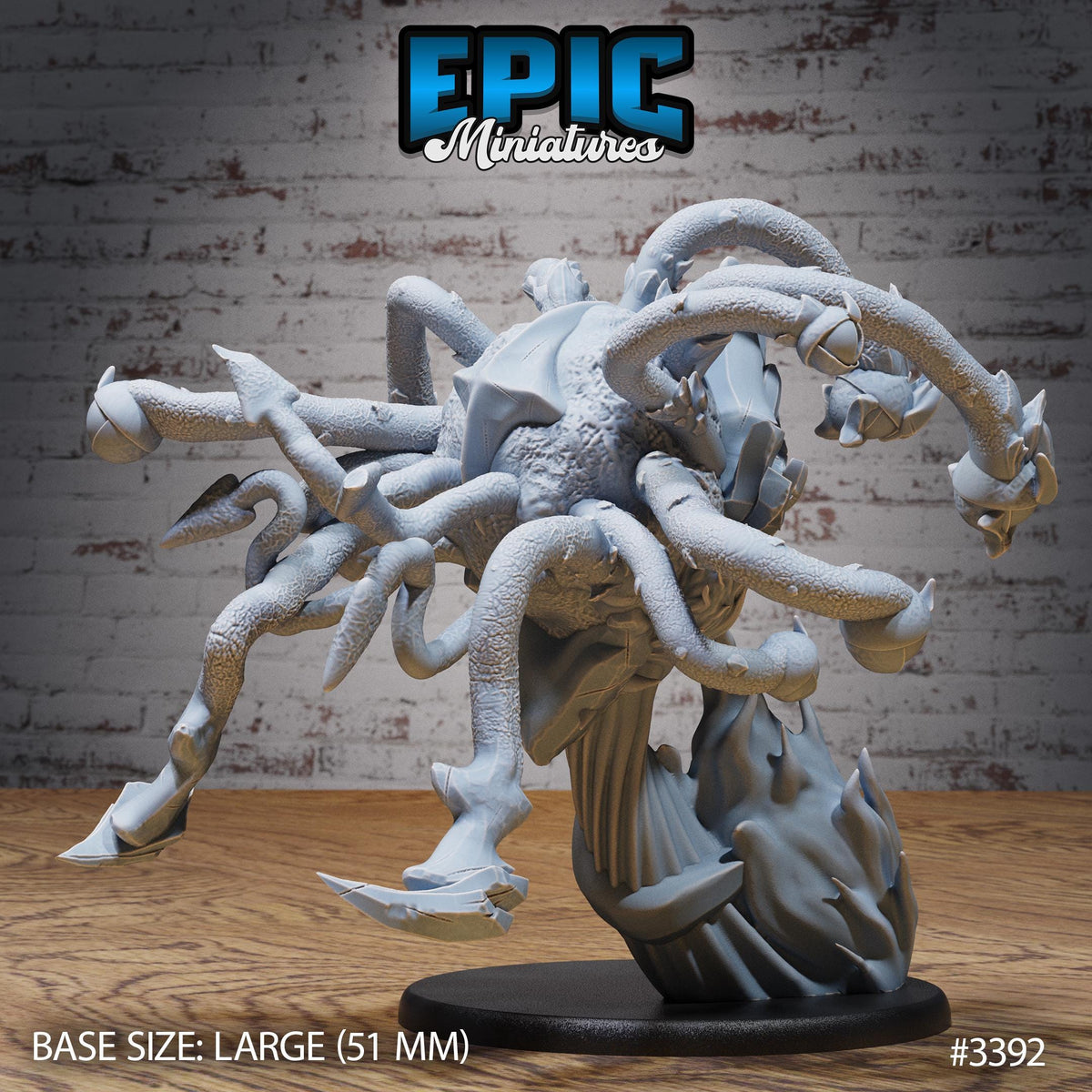 Eye Tyrant Astral Sentry Option #3392 back DND miniature Planar Adventure 16k resin