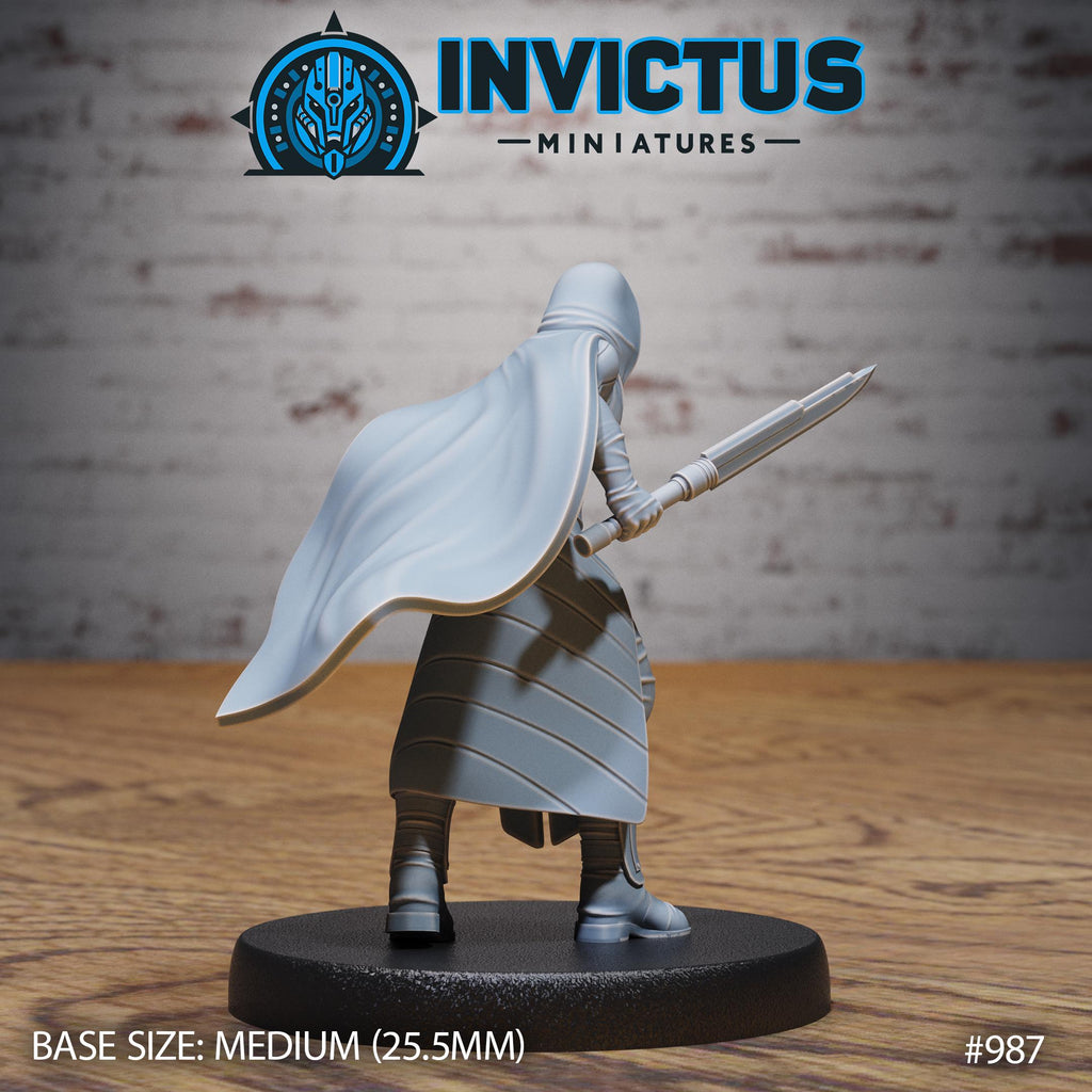 Spy Emissary Squad Option #987 back DND miniature Spy Assault 16k resin