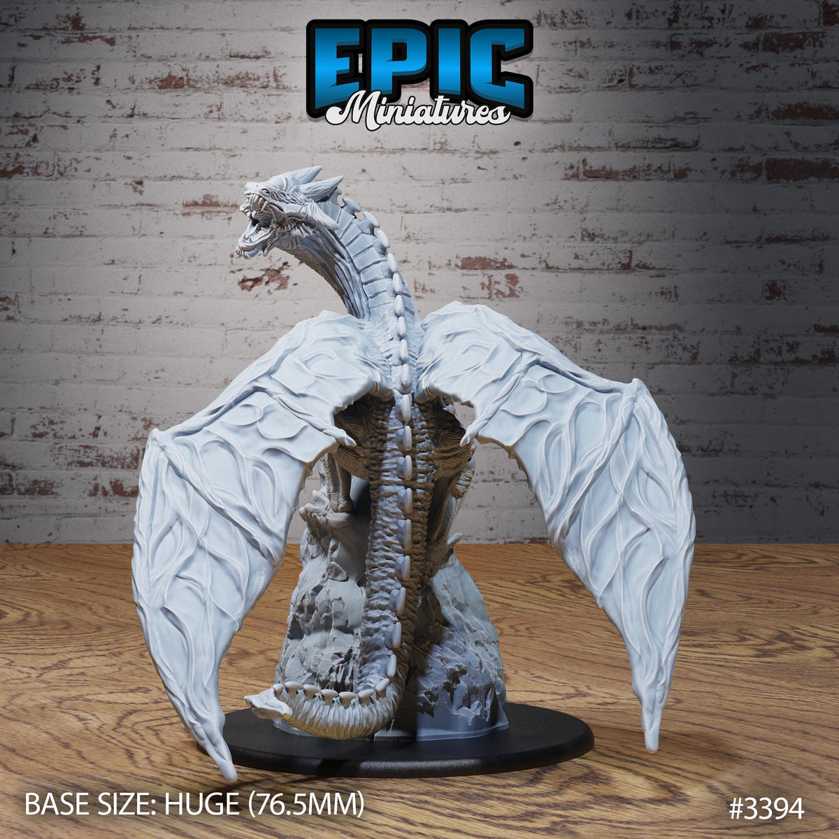 Cyclops Dragon Set of 3 DND Miniature Planar Adventure Collection Dungeons and Dragons Mini TTRPG Baldur’s Gate Spelljammer Planescape Option #3394 front DND miniature  16k resin
