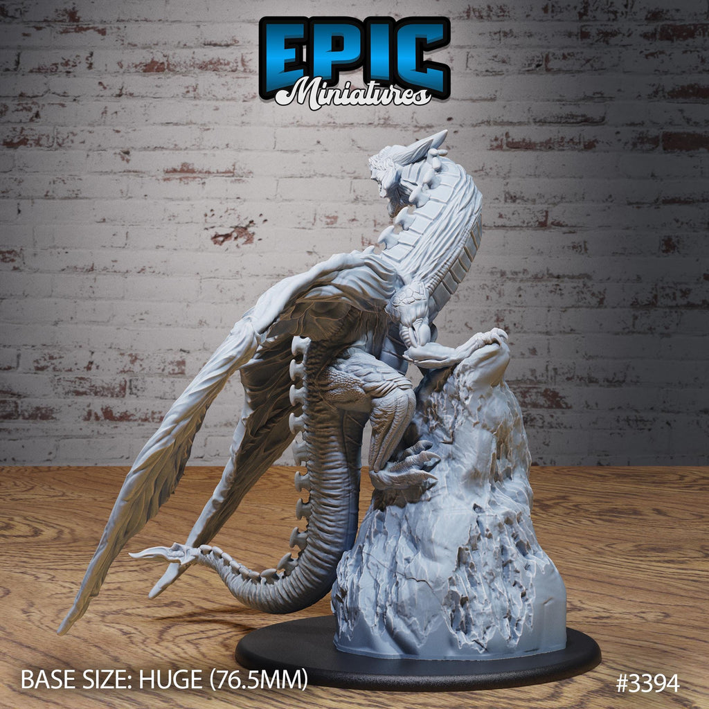 Cyclops Dragon Set of 3 DND Miniature Planar Adventure Collection Dungeons and Dragons Mini TTRPG Baldur’s Gate Spelljammer Planescape Option #3394 back DND miniature  16k resin