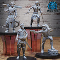 Spy Emissary Squad Set of 4 DND miniatures group photo Spy Assault