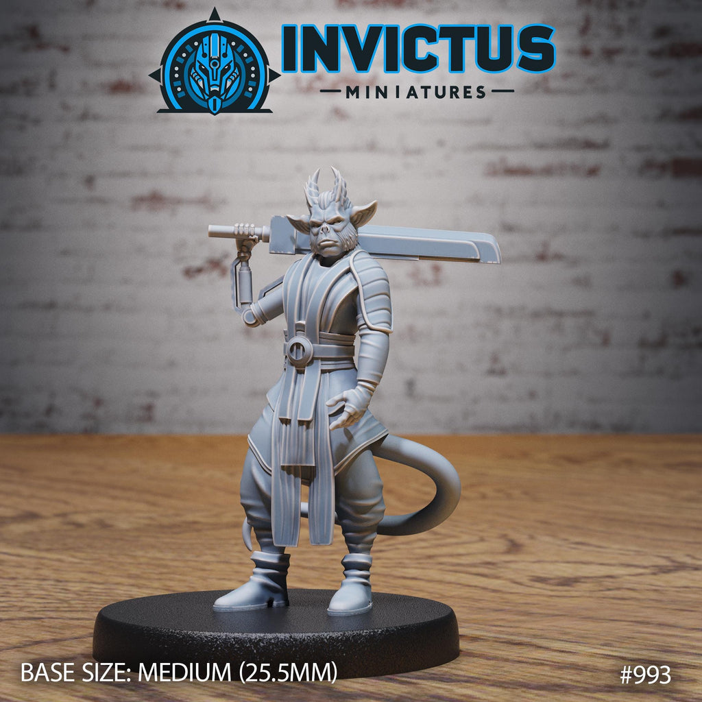 Spy Emissary Squad Option #993 front DND miniature Spy Assault 16k resin