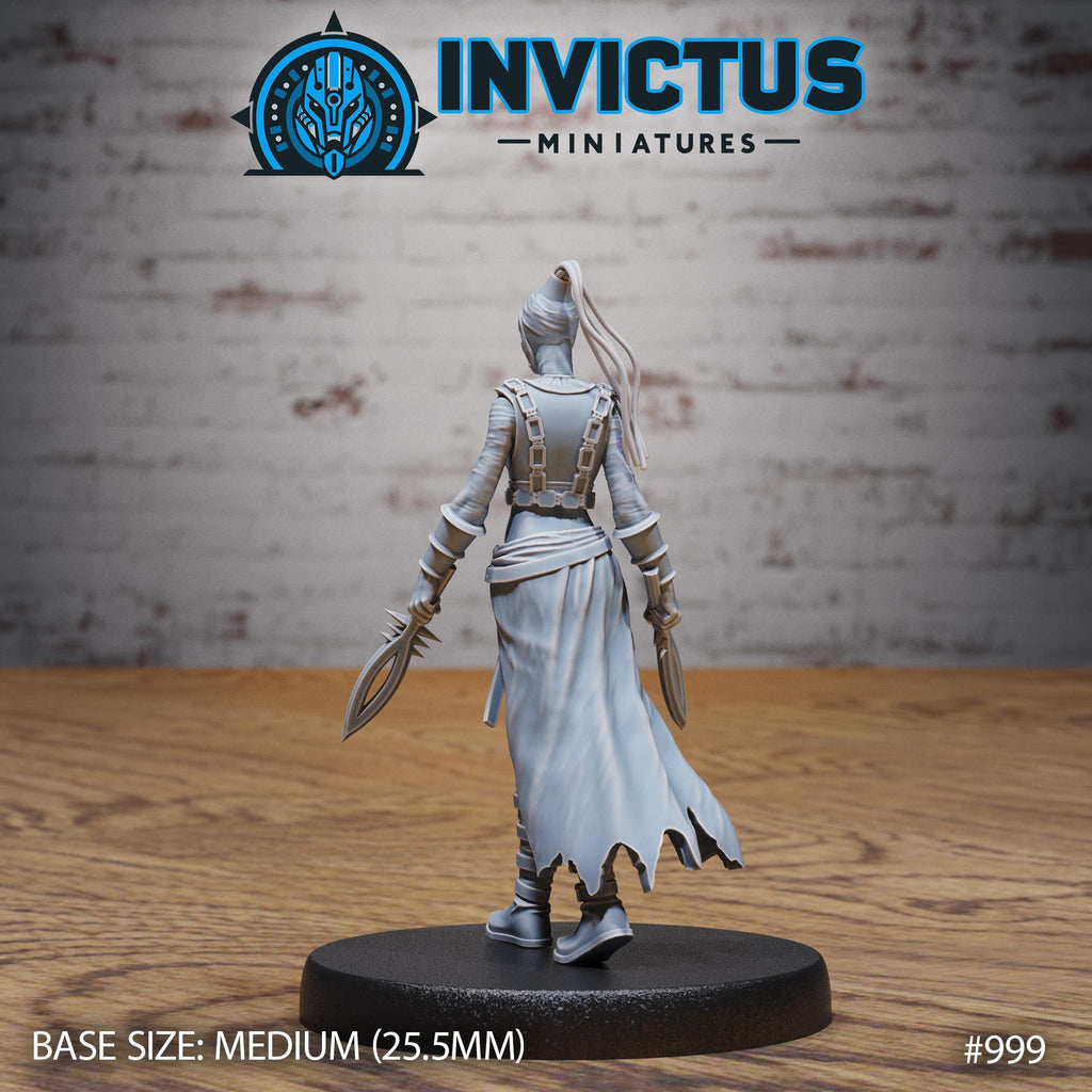 Bounty Hunter Option #999 back DND miniature Spy Assault 16k resin
