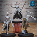 Bounty Hunter Set of 3 DND miniatures group photo Spy Assault