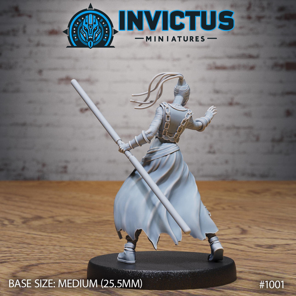 Bounty Hunter Option #1001 back DND miniature Spy Assault 16k resin