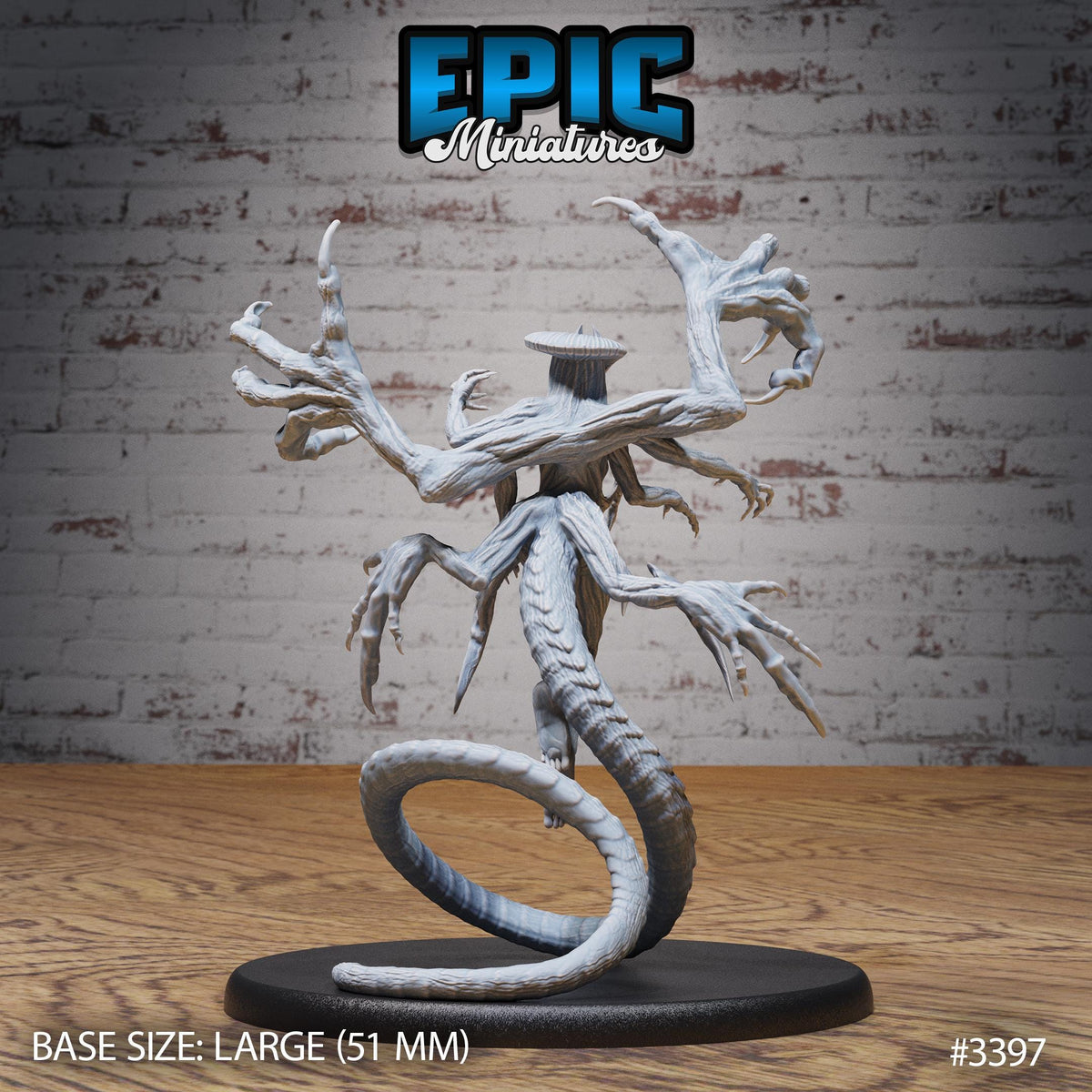 Void Mother Option #3397 back DND miniature Planar Adventure 16k resin