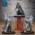 Wooly Rebel Set of 3 DND miniatures group photo Shadows of the Threat