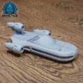 Zero-G Car 4 inch length front DND miniature Shadows of the Threat 16k resin