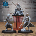 Starward Set of 3 DND miniatures group photo Borderworld Wardens