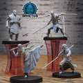 Starward Set of 4 DND miniatures group photo Borderworld Wardens