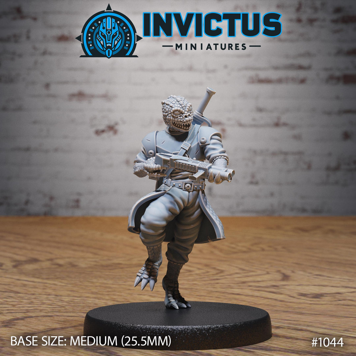 Borderworld Gang Option #1044 front DND miniature Borderworld Wardens 16k resin