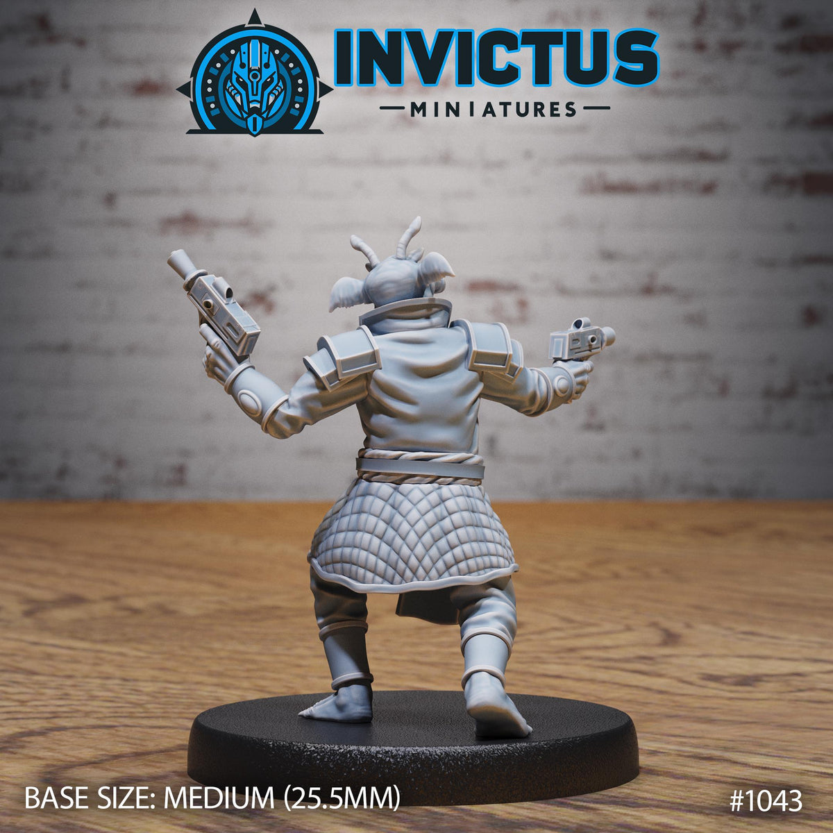 Borderworld Gang Option #1043 back DND miniature Borderworld Wardens 16k resin