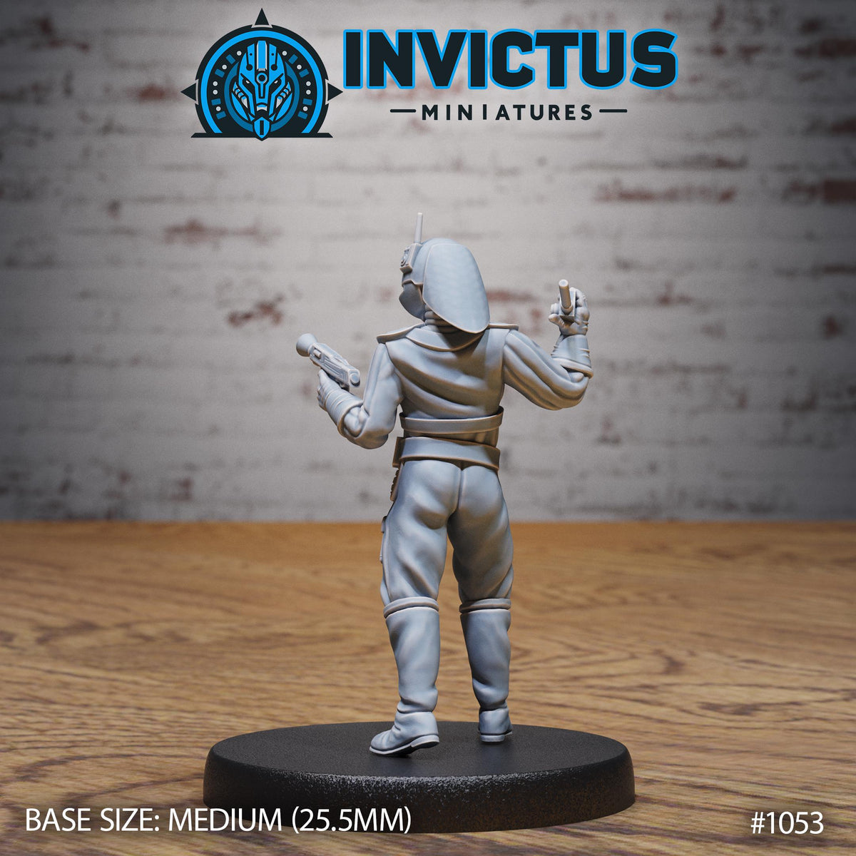 Dark Division Army of 3 Option #1053 back DND miniature Forgotten Frontier 16k resin