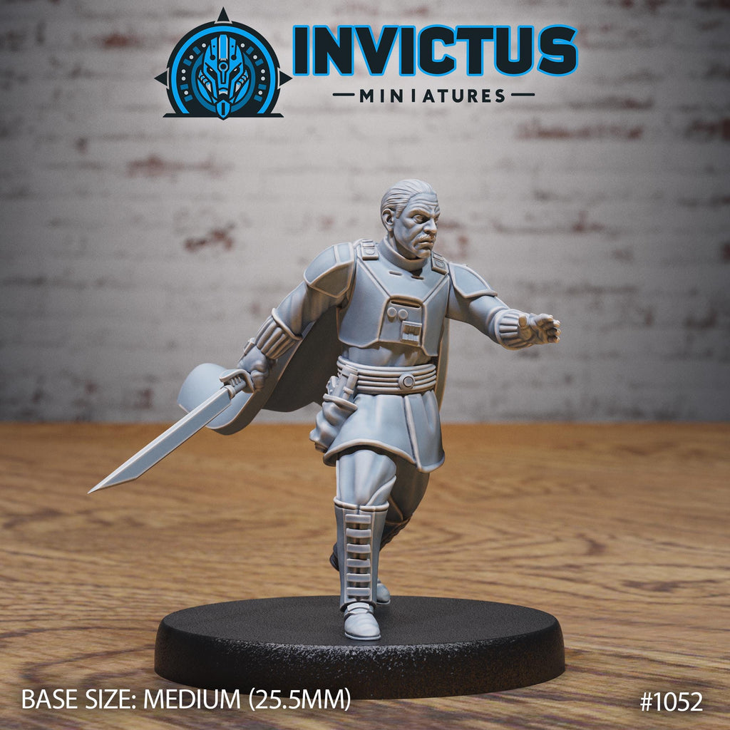 Dark Division Army of 3 Option #1052 front DND miniature Forgotten Frontier 16k resin