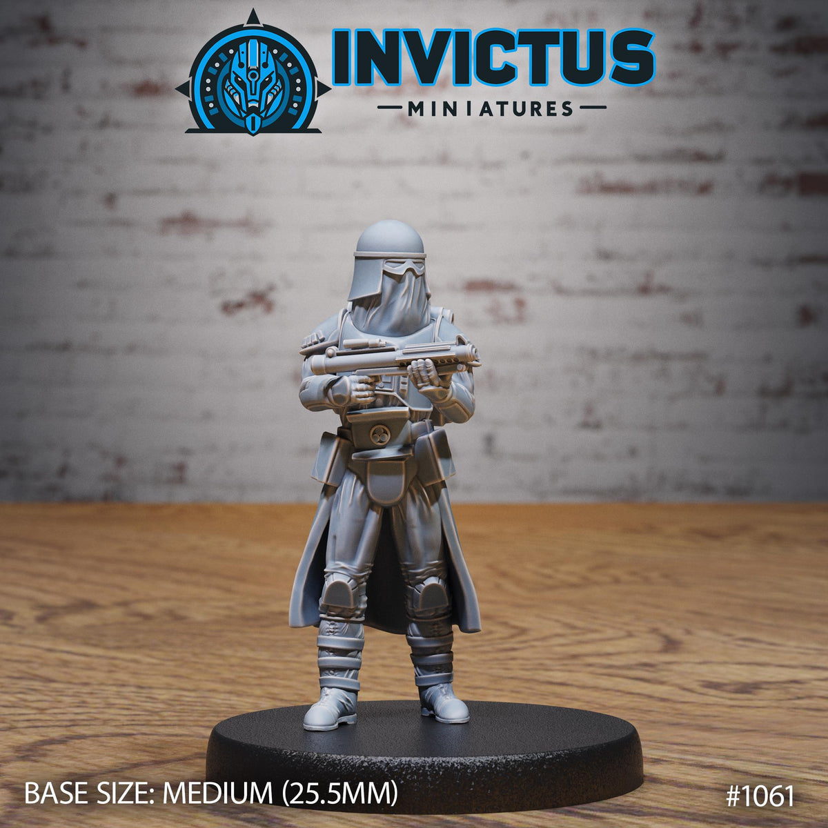 Dark Division Army of 4 Option #1061 front DND miniature Forgotten Frontier 16k resin