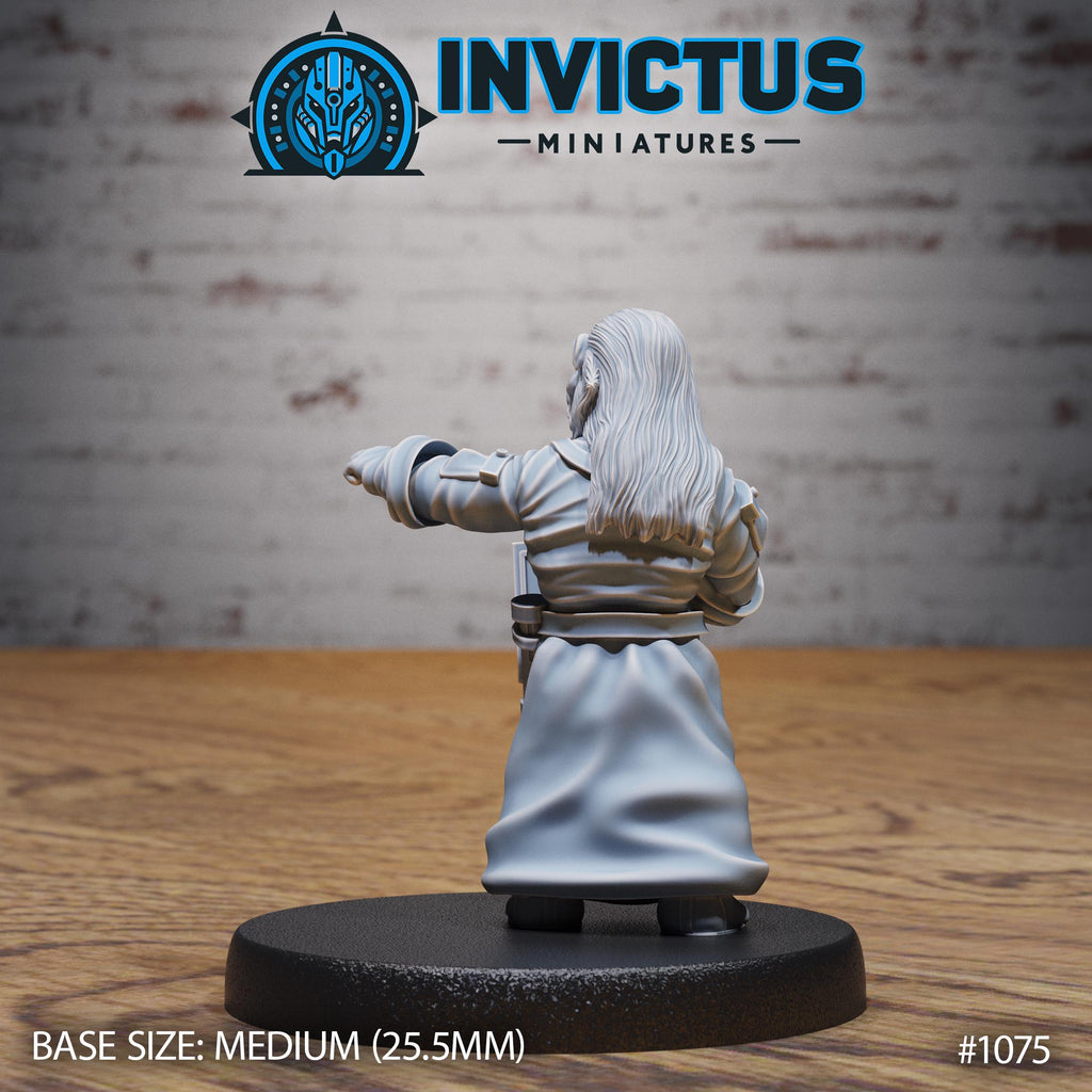 Star Blacksmith Army of 3 DND Miniature Forgotten Frontier Collection Dungeons and Dragons-TTRPG Mini Space Wars Star Starfinder Spelljammer Option #1075 back DND miniature  16k resin