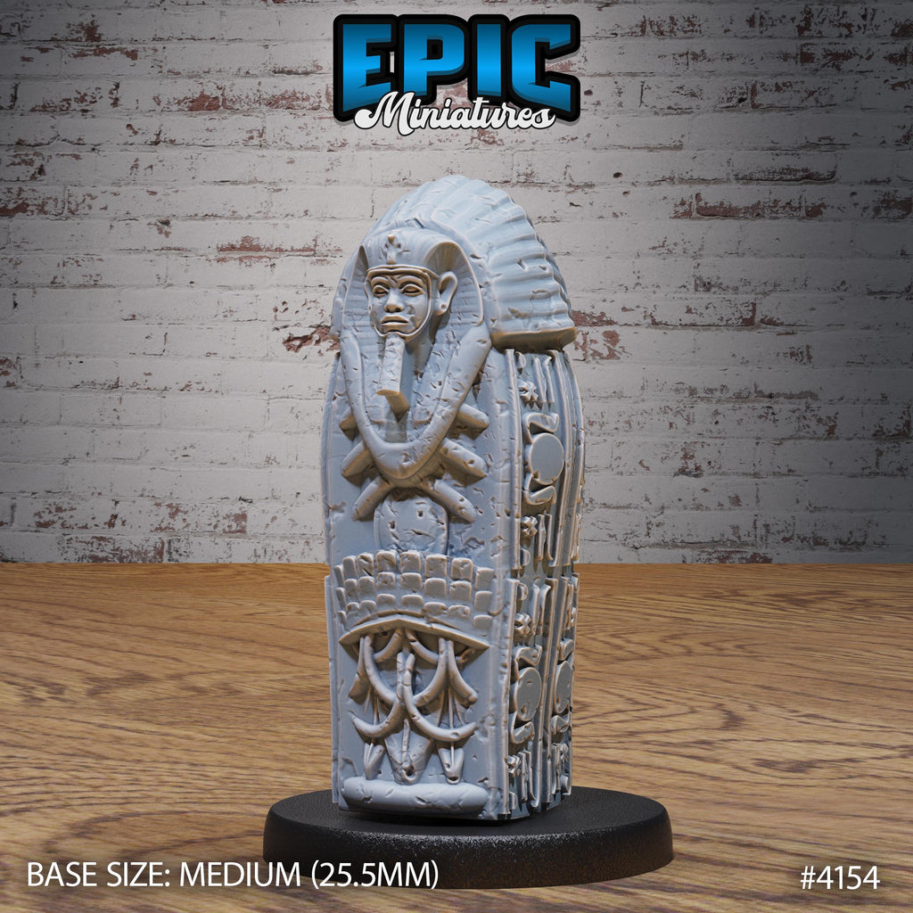 Ancient Egyptian High Priest Option #4154 (3) front DND miniature Bone Dry Desert 16k resin