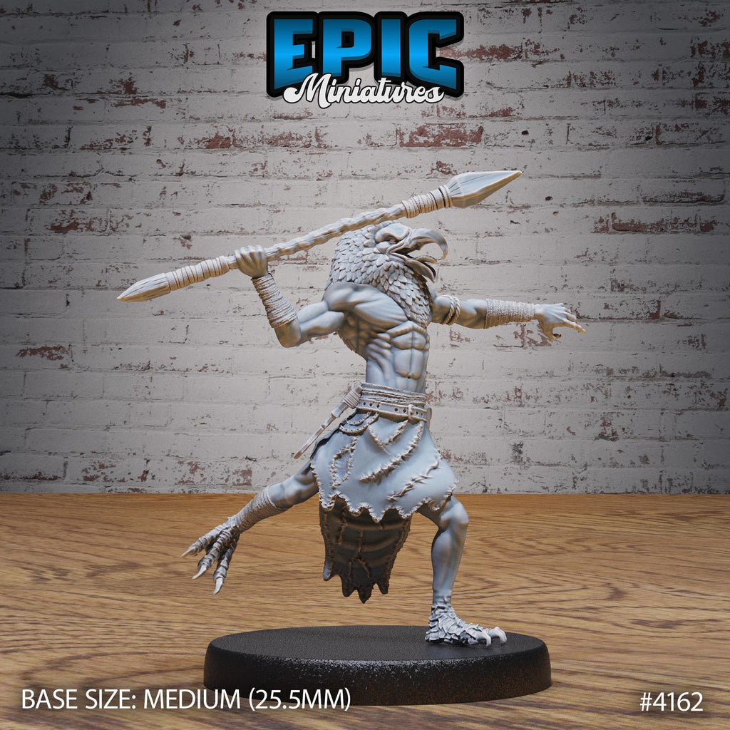 Servant of Thot Option #4162 front DND miniature Bone Dry Desert 16k resin