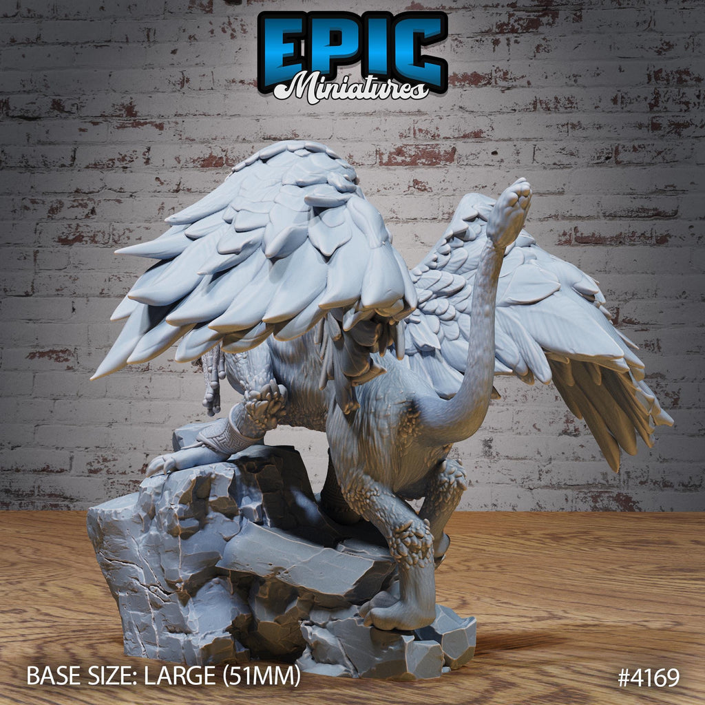 Anubis Beast Option #4169 back DND miniature Bone Dry Desert 16k resin