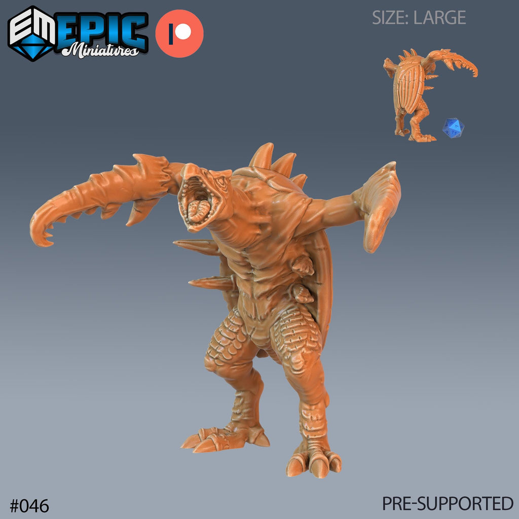 Hook Horror Set of 4 DND Minis | Corrupted Forest Collection | TTRPG | Beyond Witchlight Prismeer Feywild Hourglass Coven Option #046 front DND miniature  16k resin