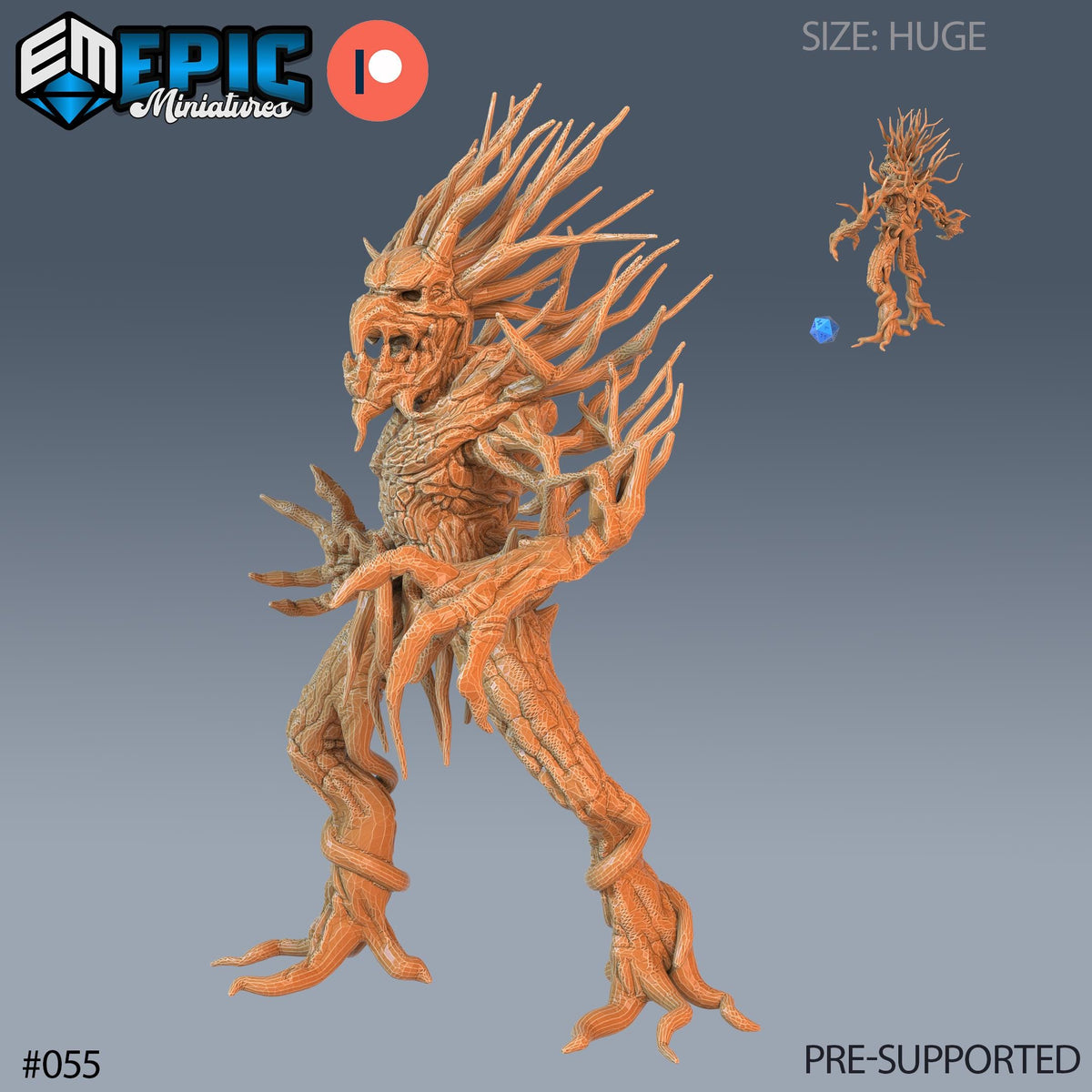 Corrupted Treant DND Minis | Corrupted Forest Collection | TTRPG | Beyond Witchlight Prismeer Feywild Hourglass Coven DND miniatures group photo