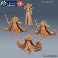 Vampire Lord Set of 4 DND miniatures group photo Castle of Terror