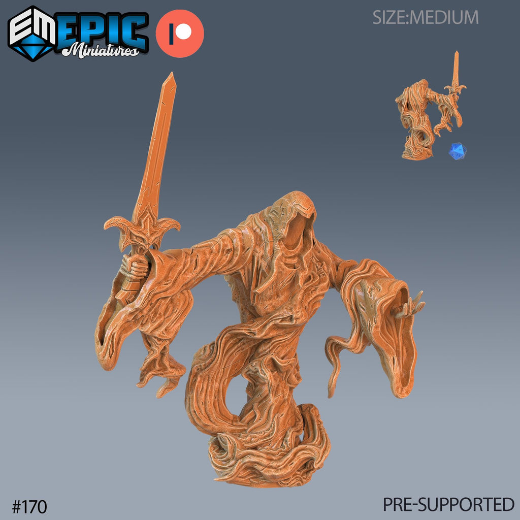 Wraith Option #170 front DND miniature Castle of Terror 16k resin