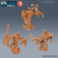Wraith Set of 3 DND miniatures group photo Castle of Terror