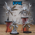 Mosquito Folk Set of 4 DND miniatures group photo Insectoid Jungle