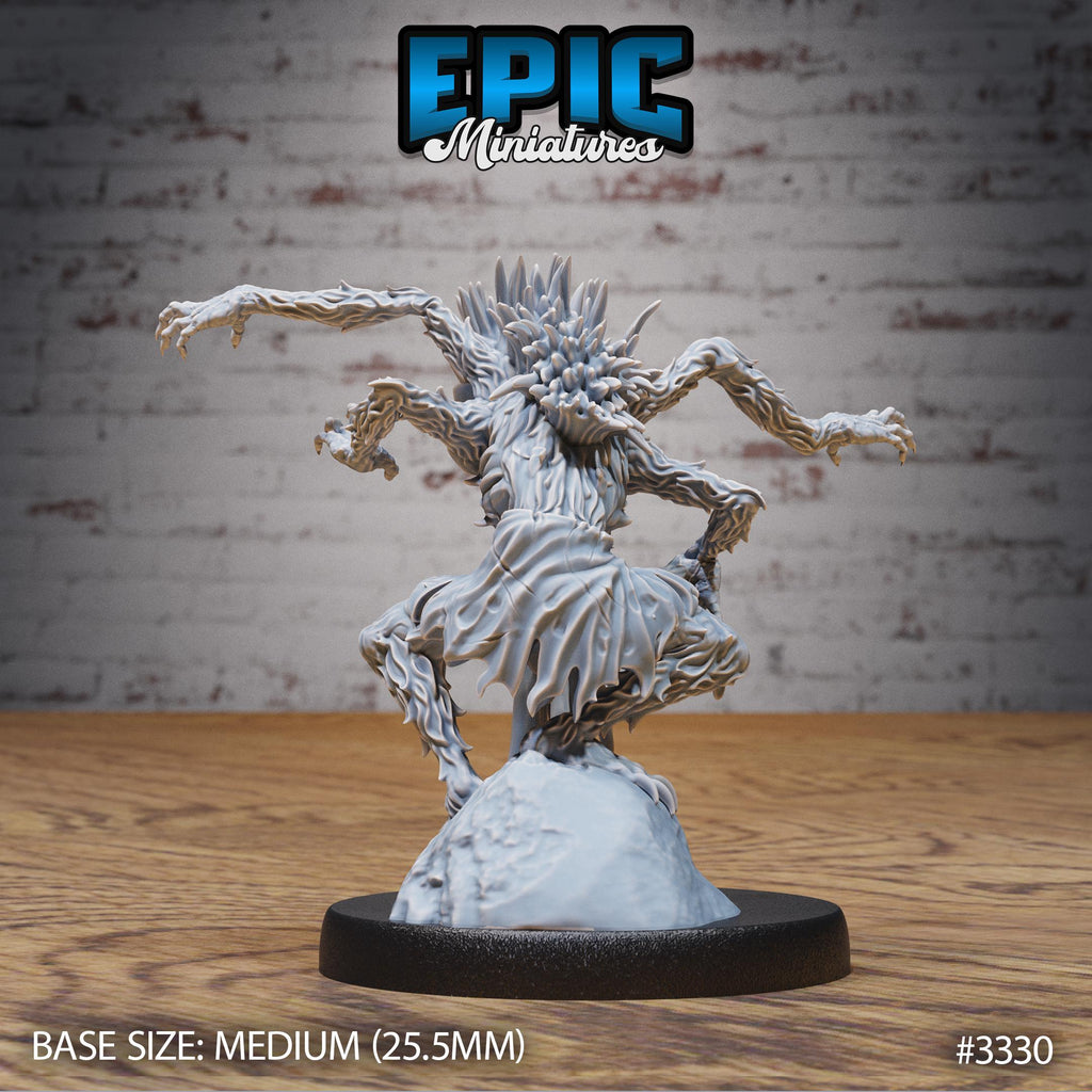 Spider Folk Option #3330 back DND miniature Insectoid Jungle 16k resin
