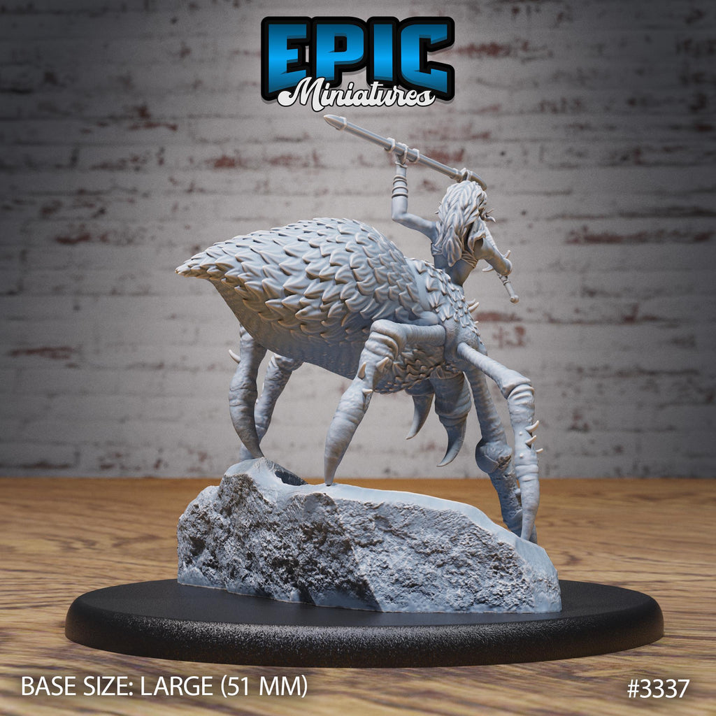 Arachne Sprider Option #3337 back DND miniature Insectoid Jungle 16k resin