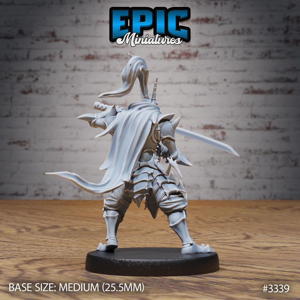 Ninja Insect Warrior Option #3339 back DND miniature Insectoid Jungle 16k resin