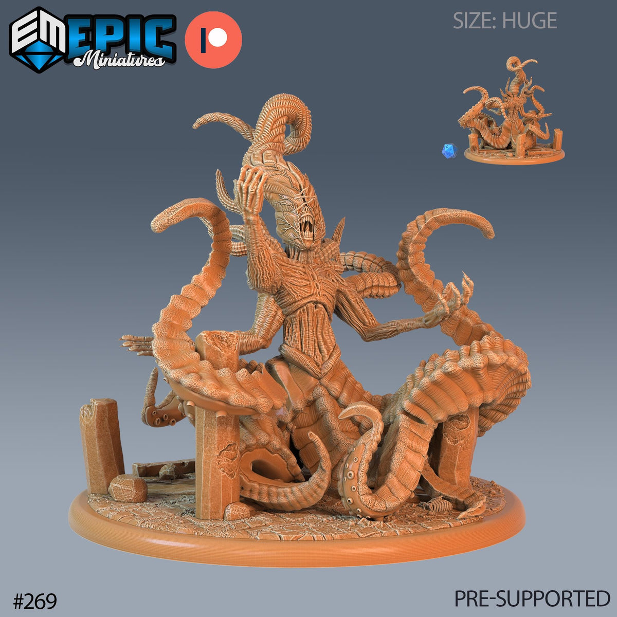 Nyarlathotep DND Minis | Ruins of Madness Collection | TTRPG | Eldritch Lovecraft Underdark Phandelver Waterdeep Mad Mage Icewind DND miniatures group photo