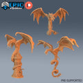 Hunting Horror Set of 3 DND Minis | Ruins of Madness Collection | TTRPG | Eldritch Lovecraft Underdark Phandelver Waterdeep Mad Mage Icewind DND miniatures group photo