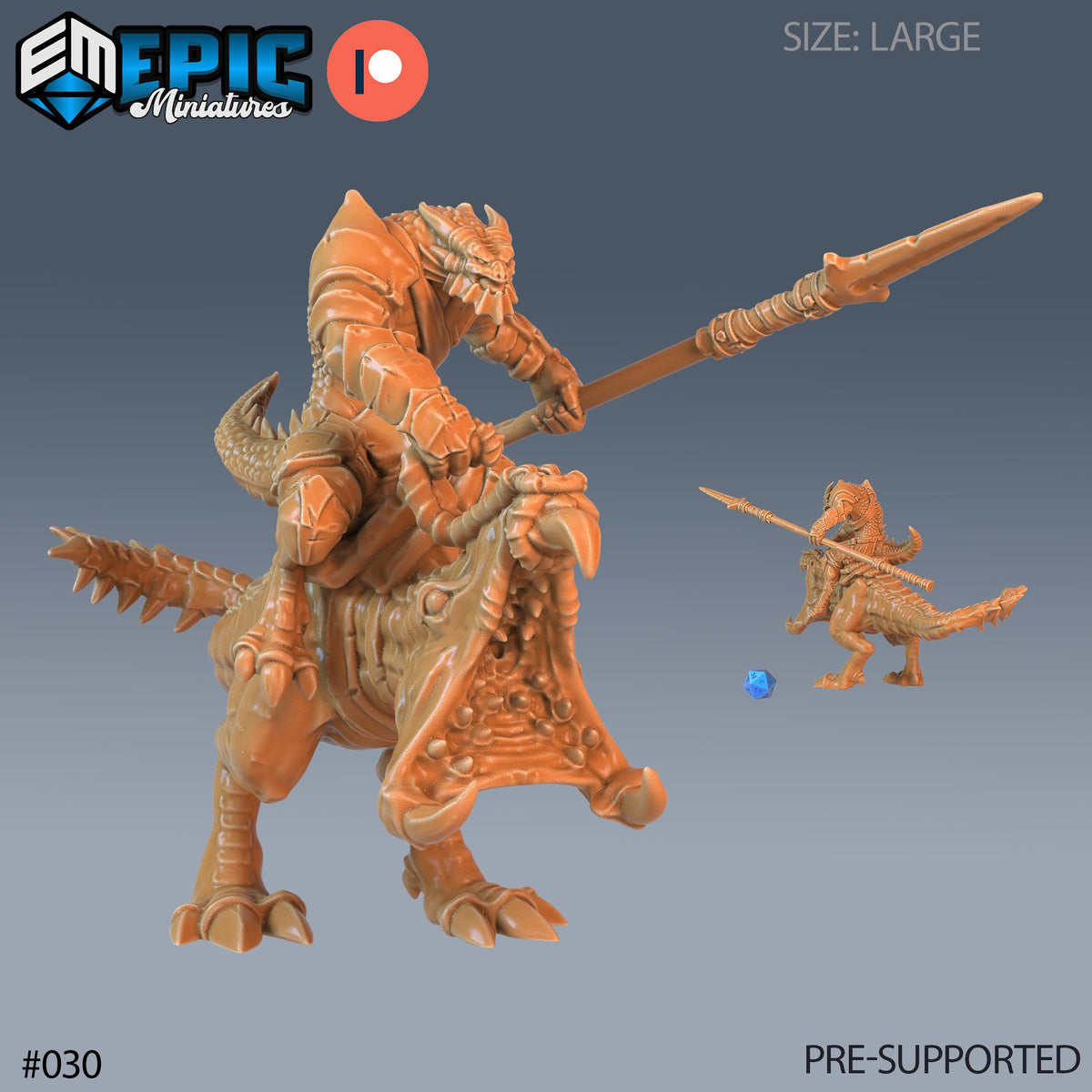 Dragonborn Warrior Set of 5 DND Minis | Serpentia Reborn Collection | TTRPG | Night Serpent Dragon Queen Tiamat Candlekeep Xaryxis Option #030 front DND miniature  16k resin