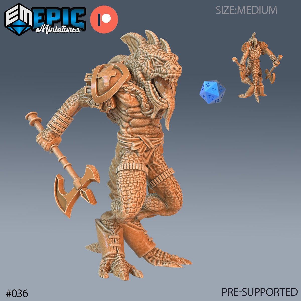 Lizardfolk Set of 4 DND Minis | Serpentia Reborn Collection | TTRPG | Night Serpent Dragon Queen Tiamat Candlekeep Xaryxis Spelljammer Option #036 front DND miniature  16k resin